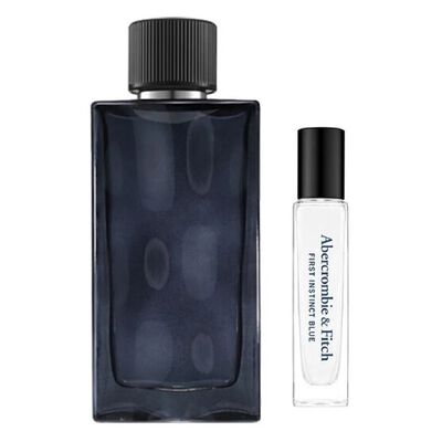 KIT ABERCROMBIE & FITCH INSTINCT MEN BLUE EAU DE TOILETTE + TRAVEL SIZE